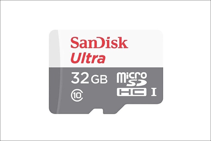 Bạn có thể chọn mua thẻ nhớ Sandisk MicroSD 32GB class 10 cho điện thoại của mình