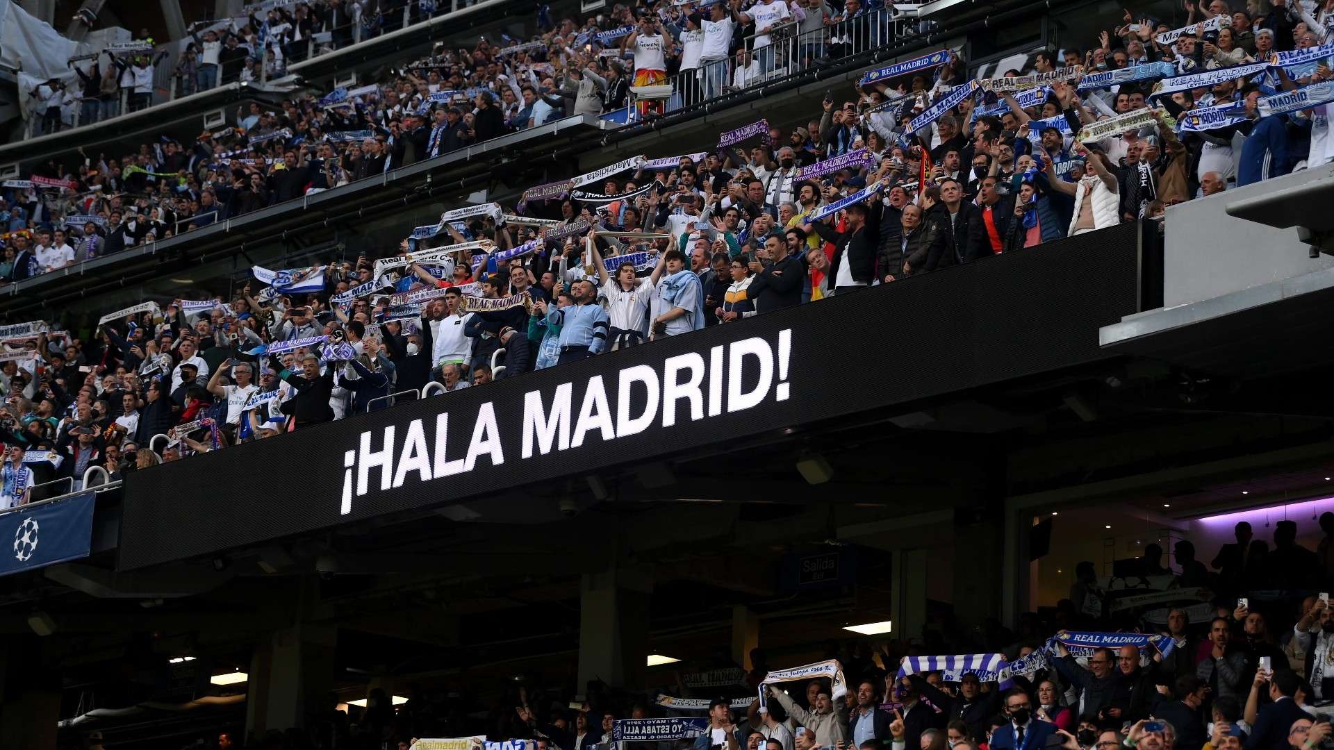 Khẩu hiệu nổi tiếng 'Hala Madrid' của Real Madrid có nghĩa là gì? Lời bài hát 'Hala Madrid y nada mas' | Goal.com Việt Nam